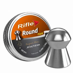 Rifle Round .30 7.62mm Domed Airgun Pellets 45.68gr – Tin of 100