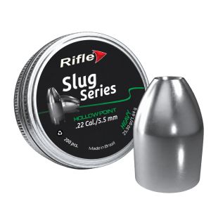 Rifle Slug .22 5.52mm Heavy Hollow Point Airgun Slugs 25.30gr – Tin of 200