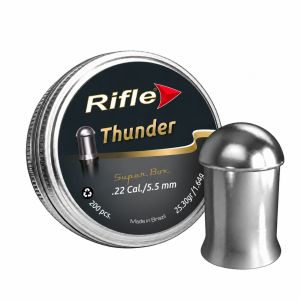 Rifle Thunder .22 5.50mm Airgun Slugs 25.30gr – Tin of 200