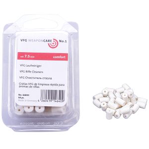 VFG 7.5mm Match Rifle Pistol Comfort Barrel Cleaning Felts 50 Pack [331957]