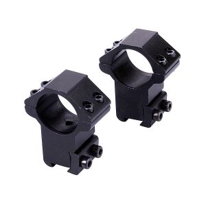 Webley AGS 2 Piece Mounts 1" [High] 11mm 3/8" Dovetail AGSM38H