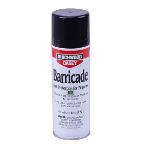 Birchwood Casey Barricade Rust Protection – 6 oz Aerosol for Air Rifle & Air Gun 33135