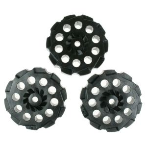 3 x Crosman Rotary Clip Magazine 357W, Triple Threat  & Vigilante Co2 .177 Pellet 357 Revolvers 407T