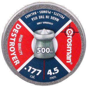 Crosman Destroyer Hollow With Point Pellets [.177][7.4gr] [500] DS177