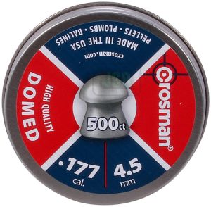 Crosman Domed .177 4.5mm 7.4gr Airgun Pellets 500 Tin Rifle & Pistol 6-D177