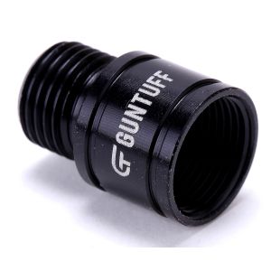 GunTuff Airsoft M14 CCW - 1/2" UNF Silencer Adaptor 14mm Soft Air Black
