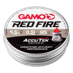 Gamo Red Fire AccuTek Pellets .177 4.5mm Air Rifle Pellets Tin 125