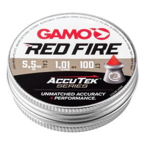 Gamo Red Fire AccuTek Pellets .22 5.5mm Air Rifle Pellets Tin 100