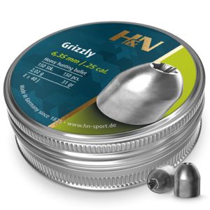 H&N Grizzly Pellets [.25][6.35mm][31gr][150]