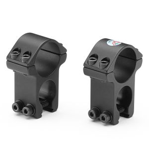 Sportsmatch HST46C HST46 2 Piece Double Clamp See-Thru 1" Mounts 40mm