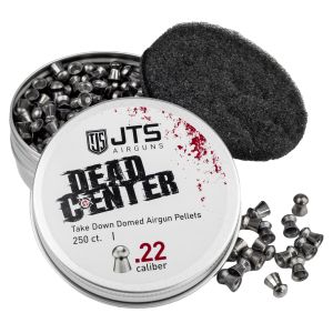 JTS Dead Center Heavy Domed Pellets [.22][18.13gr][250 Tin]