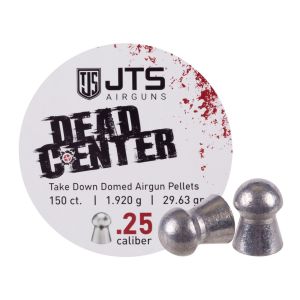 JTS Dead Center Domed Pellets [.25][29.63gr][150 Tin]