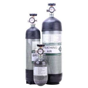 Bisley Carbon Fibre 300 Bar PCP Air Rifle Filling Kit Charging Bottle 1.1L 3L 6.8L