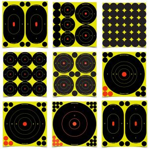 Birchwood Casey Shoot N C High Viz Targets – Adhesive for Air Rifle & Pistol