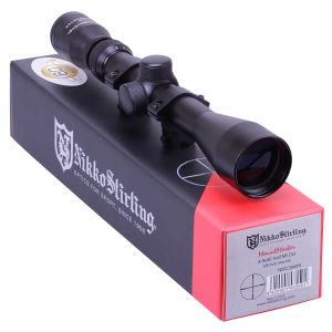Nikko Stirling Mountmaster 3-9x40 Half Mil Dot Riflescope With Mounts NMC3940