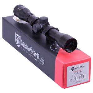 Nikko MOUNTMASTER 4x32 Mil Dot Rifle Scope Sight + 11mm 3/8" Dovetail Mounts