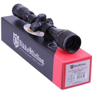 Nikko Stirling Mountmaster 3-9x40 PX ADJ Illuminated Reticule Riflescope With Mounts [NMMI3940AO]