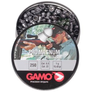 Gamo Pro Magnum Pointed Pellets [.22] [15.42gr][250] **DAMAGED TIN**