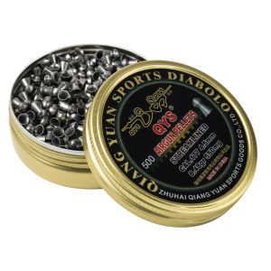 QYS Streamlined Pellets .177 4.50mm 8.64gr 560mg Air Rifle Gun 500 Tin