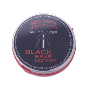 SMK Black Domed .177 Pellets 250 Tin Airgun Air Rifle Pistol