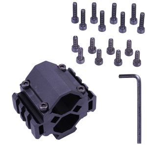 UTG Leapers Universal Tri Rail Barrel Mount Picatinny / Weaver Laser Adaptor BR003XL