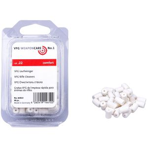 VFG 5.5mm .22 Match Airgun Rifle Pistol Comfort Barrel Cleaning Felts 80 Pack [66813]