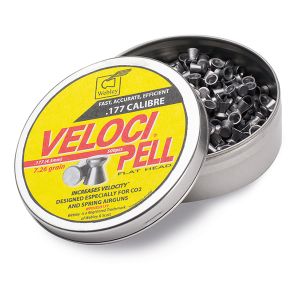 Webley Veloci Pell Flat Head Pellets [.177] [500]