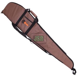 SMK Brown 48" 120cm Padded Rifle & Scope Case Airgun Gun Bag + Pocket & Shoulder Sling