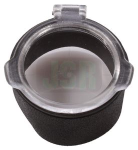 JSR Flip Up Lens Rifle Scope Covers - Yellow & Clear