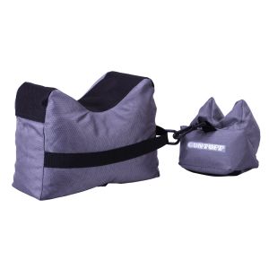 GunTuff 2 Piece Shooting Rest Bags Front & Rear Rifle Air Gun Bench Bag Target